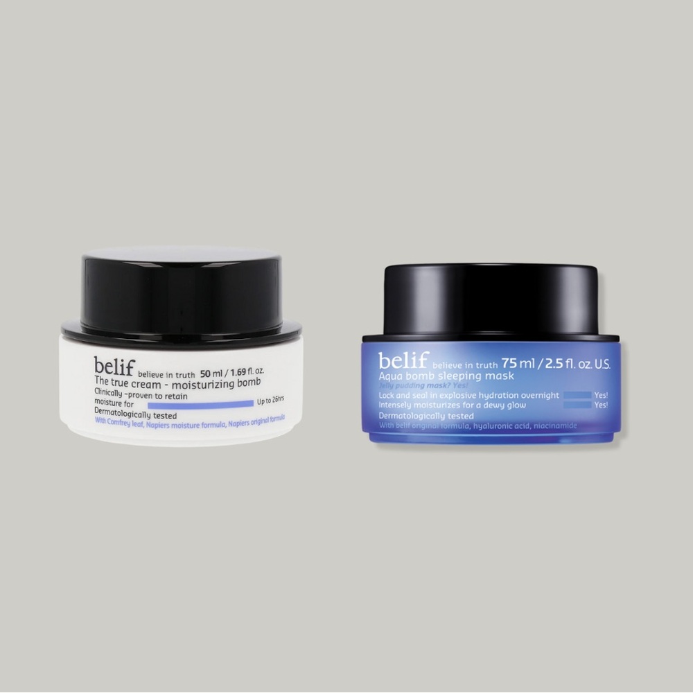 NEW Belif Aqua Bomb Duo Set